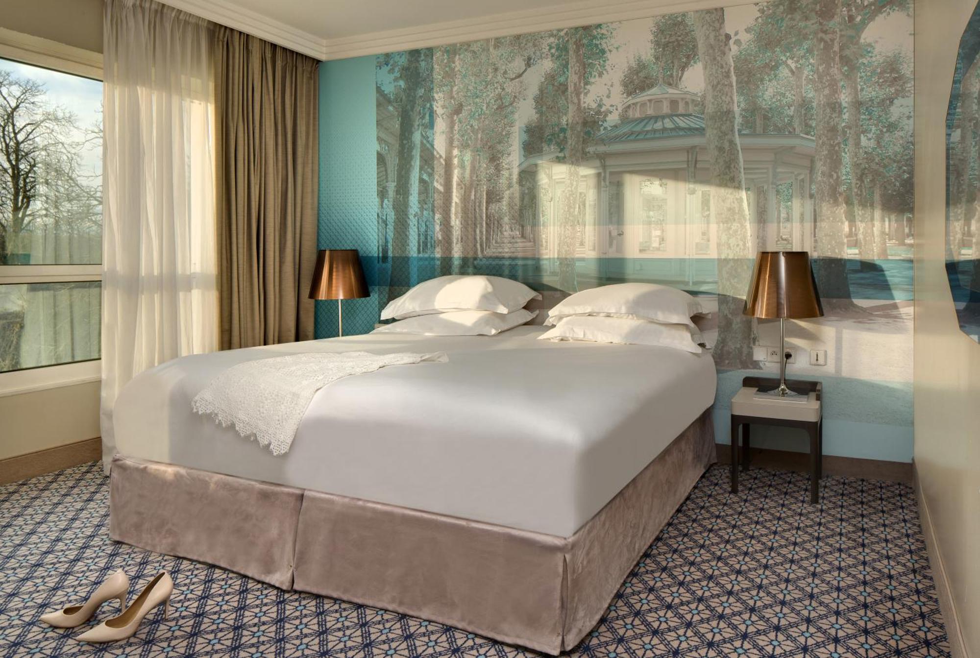 Celestins Spa Thermal & Hotel By Vy Resort Vichy Ngoại thất bức ảnh A bedroom at the hotel